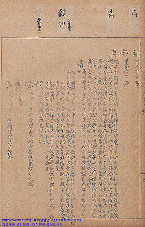 육서심원(六書尋源)